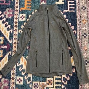 Grey champion activewear jacket